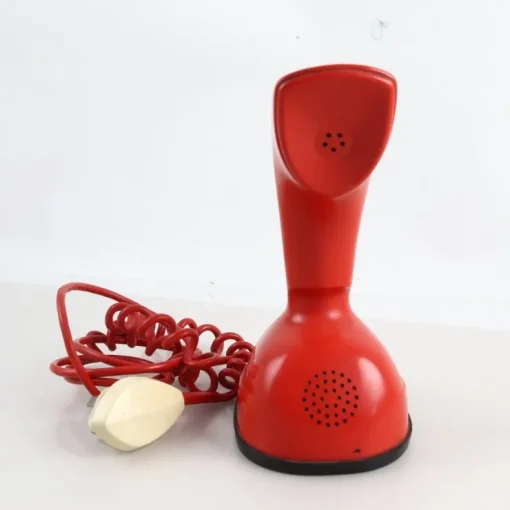 Tradera Telefon, Kobra, LM Eriksson, röd> Fast Telefoni