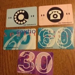 Tradera Telia Telefonkort 30 & 60> Telefonkort