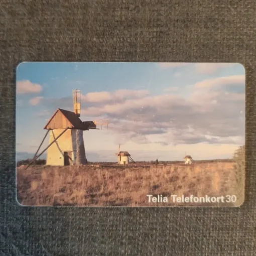 Tradera Telia Telefonkort 30 vindmöllor> Telefonkort