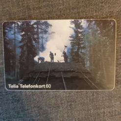 Tradera Telia Telefontkort 60 - kolmila ?!> Telefonkort