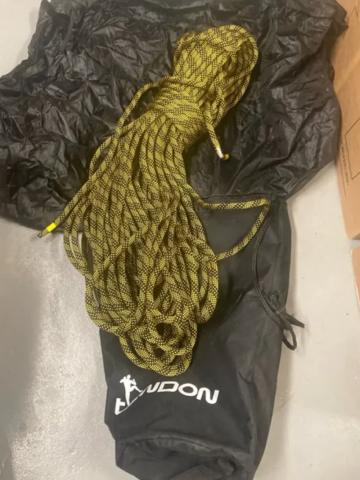 Tradera Tendon Klätterrep 60m - Gult/Svart> Eventyrsport