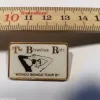 Best The boomtown rats pin/broch musik punk Stofmærker & Pins