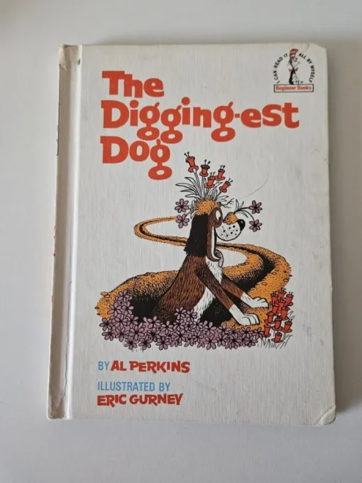 Cheap The Digging-est Dog by Al Perkins, lättlästa böcker på engelska, Børne- & Ungdomsbøger