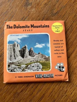Tradera The Dolomite mountains View-Master stereobilder| Miniature Optik