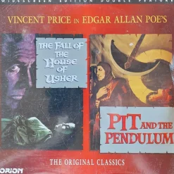 Tradera The House of Usher & Pit and the Pendeulum 2-LD WS LASER NY Pris 295 Frakt 79| Laserdisc