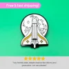 Best The LAST OF US Enamel Pin | Ellie Rocket Pin | Ellie Backpack Pin | Video Game Stofmærker & Pins