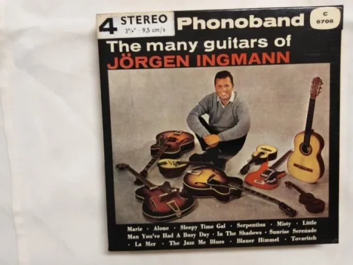 Tradera The Many Guitars Of Jörgen Ingmann Reel-To-Reel Rullband| Spolebånd