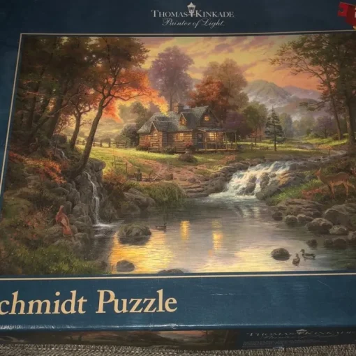 Tradera Thomas Kinkade pussel| Puslespil