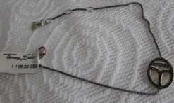 Tradera Thomas Sabo silverarmband Scarabé svärtat silver nytt armband Tags gåva> Andre Smykker