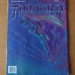 Tradera Thrasher Skateboard Magazine - December 1984, Vol.4, No.12> Skateboard & Inliners