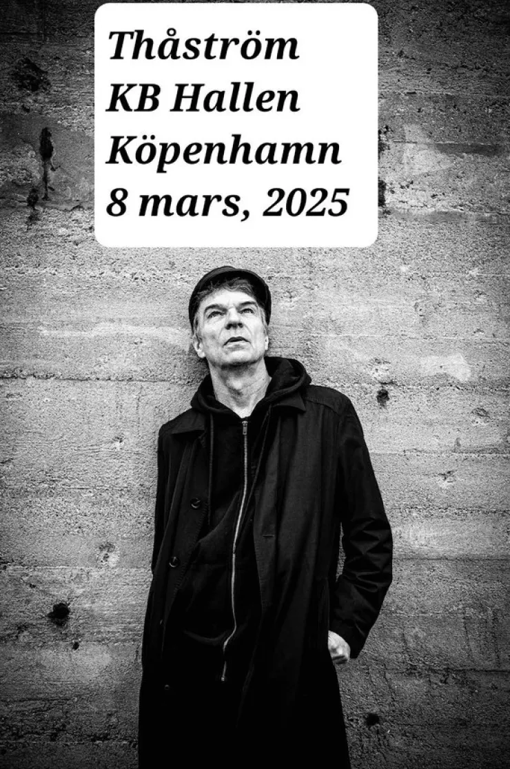 Online Thåström - Köpenhamn, KB Hallen Koncerter