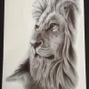 Tradera Tillfällig Tatuering 21 x 15cm - Lion| Tatovering