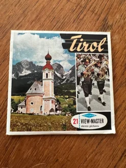 Tradera Tirol, View-Master stereobilder| Miniature Optik