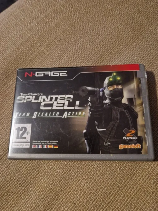 Tradera Tom Clancy's Splinter Cell: Team Stealth Action (N-Gage)> Retro-videospil Og Pocket-spil