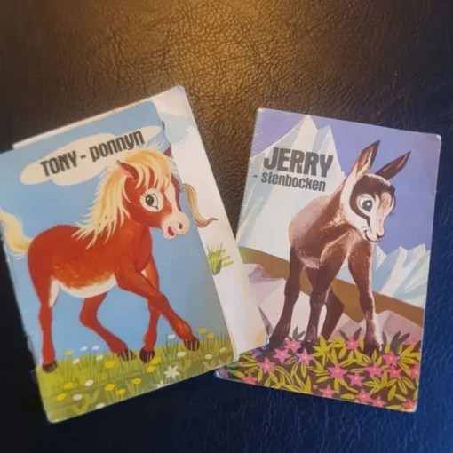 Shop Tony - ponnyn - stenbocken: Två små barnböcker av Ulla Granarp Børne- & Ungdomsbøger
