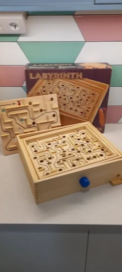Tradera Trä labyrint spel| Bræt- & Selskabsspil