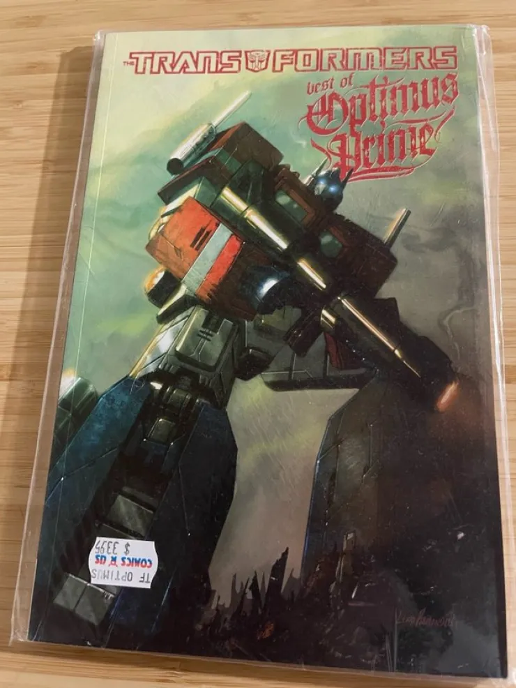 Store Transformers: Best of Optimus Prime från IDW Amerikanske Serier