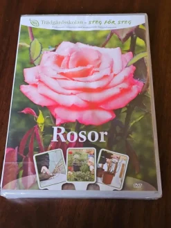 Tradera Trädgårdsskolan - Steg För Steg - Rosor DVD (SV Tal ) INPLASTAD| Andet Til Haven