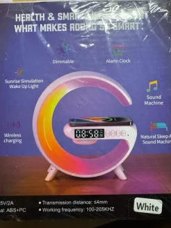Tradera Trådlös laddning Smart Sunrise Alarm Clock med Ljus & Ljud> Ure Til Hjemmet