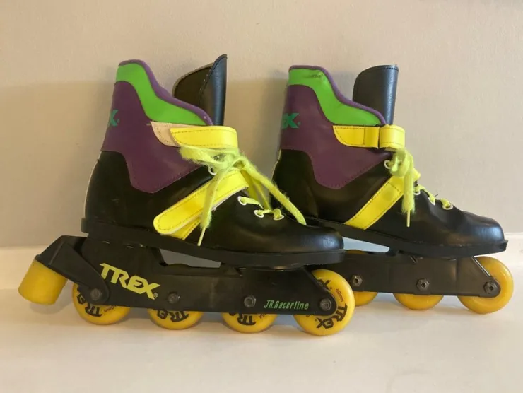 Tradera TREX inlines, vintage 80s / 90s> Skateboard & Inliners