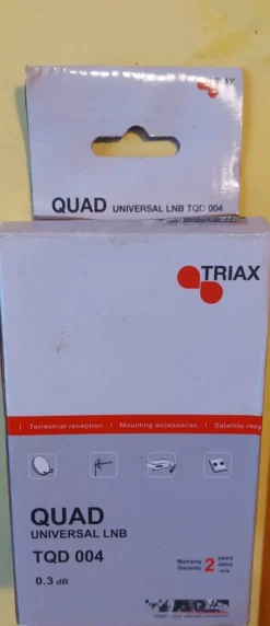 Tradera TRIAX Quad Universal LNB TQD 004| Digital-tv