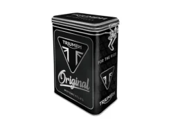 Tradera Triumph Original Motorcycles - Plåtburk| Kaffe & Te