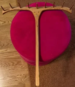 Best Träräfsa barn Gammal Längd 40cm bredd 30cm Signerad V.W Almue