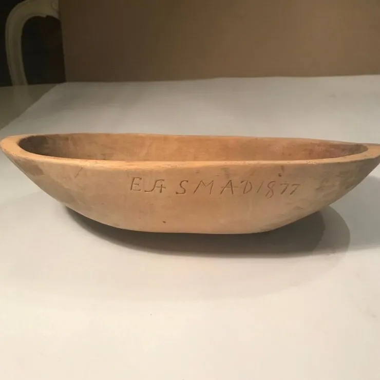 Online Träskål. Årtal. Bomärke. Älvdalen . Almue