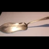 New Tårtspade, graverad, nysilver, ca 27cm, vintage Sølv