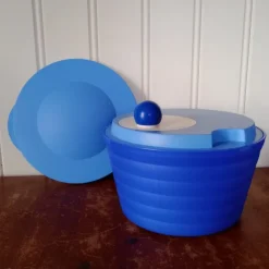 Tradera Tupperware Avanti salladsslunga med lock blå| Tupperware
