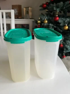 Tradera Tupperware förvaringsburkar 1,7 liter| Tupperware