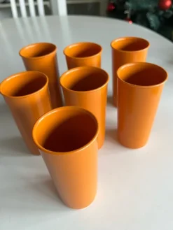 Tradera Tupperware retro muggar/glas ca 1 1/2 dl| Tupperware