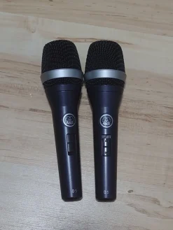 Tradera Två AKG D5 mikrofoner| Studie- & Sceneudstyr