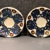 Best Sale Två handmålade koppfat från Danmark märkta med HK (Herman Kähler). Keramik & Porcelæn, Udenlandsk