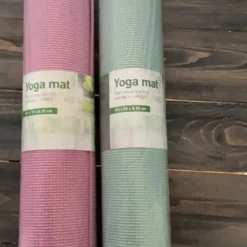 Tradera Två nya yogamattor - Rosa och Grön> Yoga