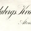 Tradera Åtvidabergs Kvarn AB Brev till lanthandlare daterad 24 november 1924 Åtvidaberg> Fragtsedler & Fakturaer