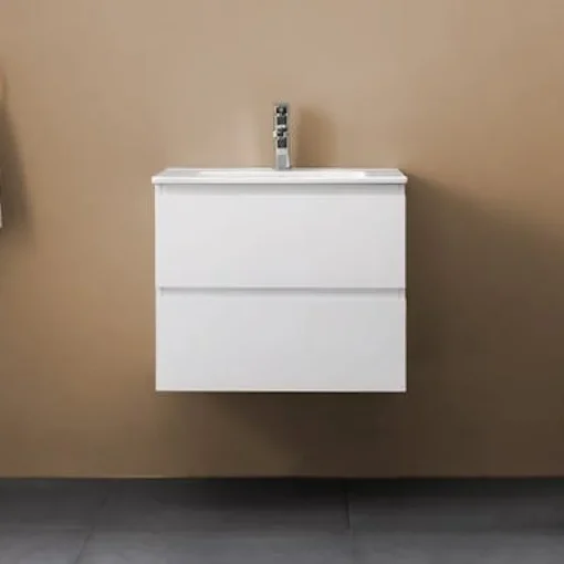 New Tvättställsskåp Bathlife Eufori Vit DxB: 460x600 mm Badeværelse