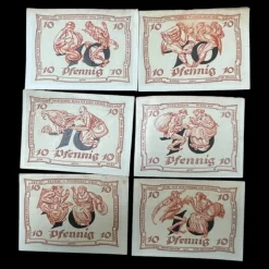 Tradera Tyskland Arnstadt Notgeld 1921| Sedler