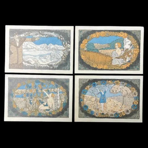 Tradera Tyskland Notgeld Stammbach 1921| Sedler