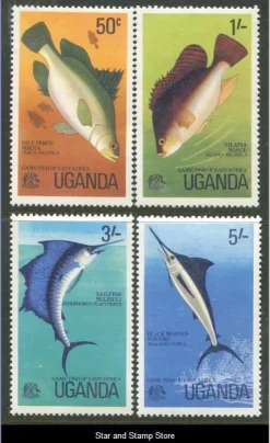 Tradera Uganda | Mi 149-152 | Postfriskt | Kv 45:-| Europa