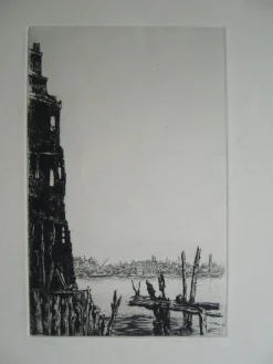 Tradera ULF JOHANSSON (?) LONDON i ETSNING (S72:63)| Grafik & Tegninger