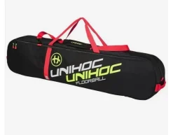 Tradera Unihoc crimson line black väska för innebandyklubbor NY!> Floorball