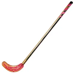 Tradera Unihoc Innebandyklubba Guldkromad 97 cm - Vintage> Floorball