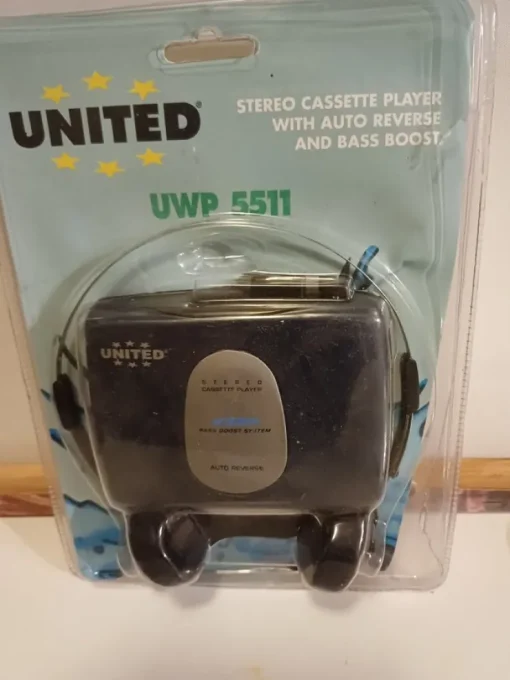 Best Sale United UWP 5511 Stereokassettbandspelare Transportabelt
