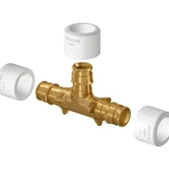 Clearance Uponor Q&E T-rör. 18-15-15mm. Vvs
