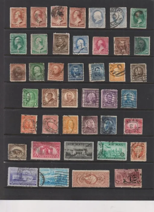 Tradera USA 5 sidor inkl 6 FDC| Nordamerika