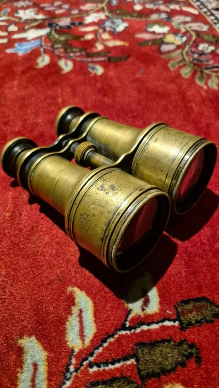 Fashion Vacker vintage kikare metall Øvrige Antikviteter & Design