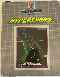 Tradera Vectrex HyperChase - Cart. + overlay + manual.> Retro-videospil Og Pocket-spil