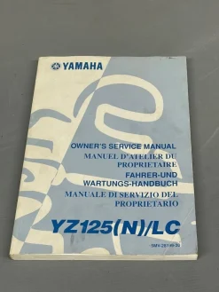 Tradera Verkstadshandbok Yamaha YZ 125 yz125 2001| Motocross