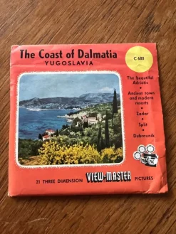 Tradera View-Master The coast of Dalmatia stereobilder| Miniature Optik